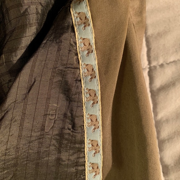 Warm green blazer jacket - Picture 9 of 10